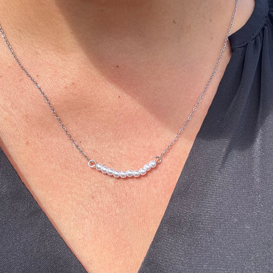 Handmade ‘Calm’ Pearl Necklace