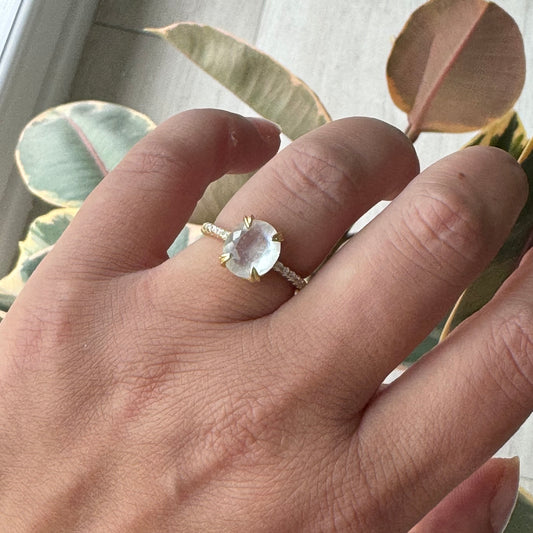 Moonstone Energy Ring