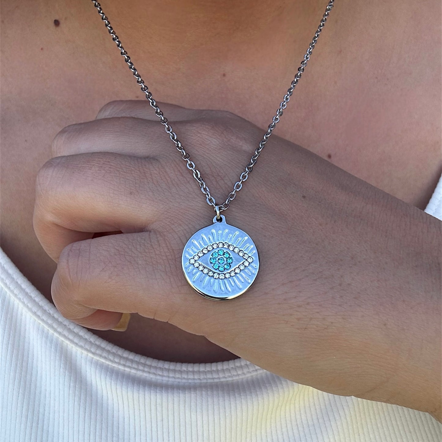 Evil Eye Charm Necklace