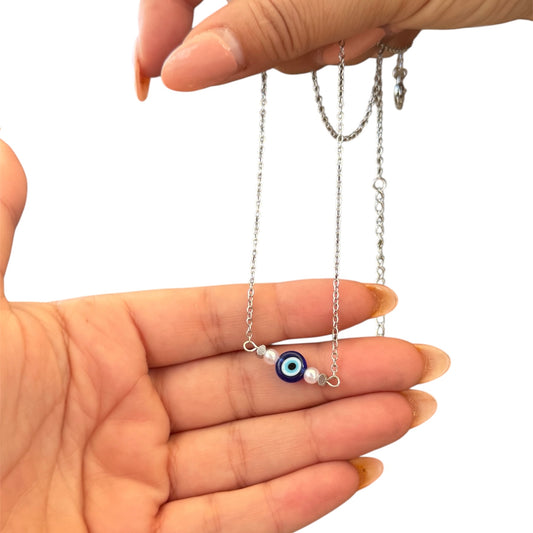 Handmade Evil Eye BEAD Necklace