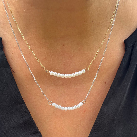 Handmade ‘Calm’ Pearl Necklace