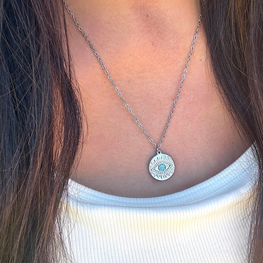 Evil Eye Charm Necklace