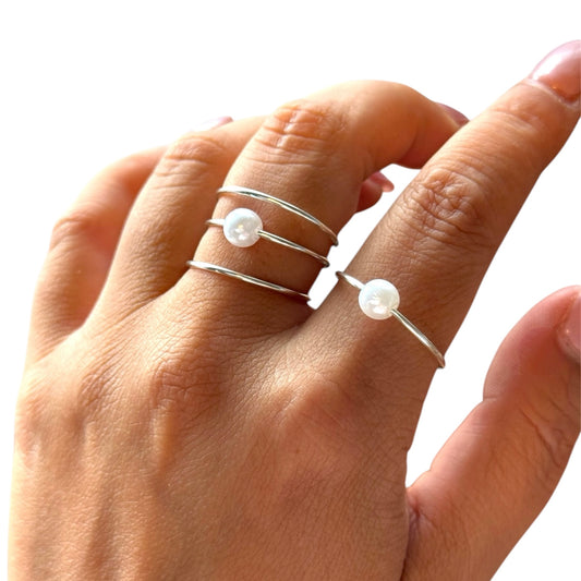 Handmade ‘Calm’ RINGS Silver