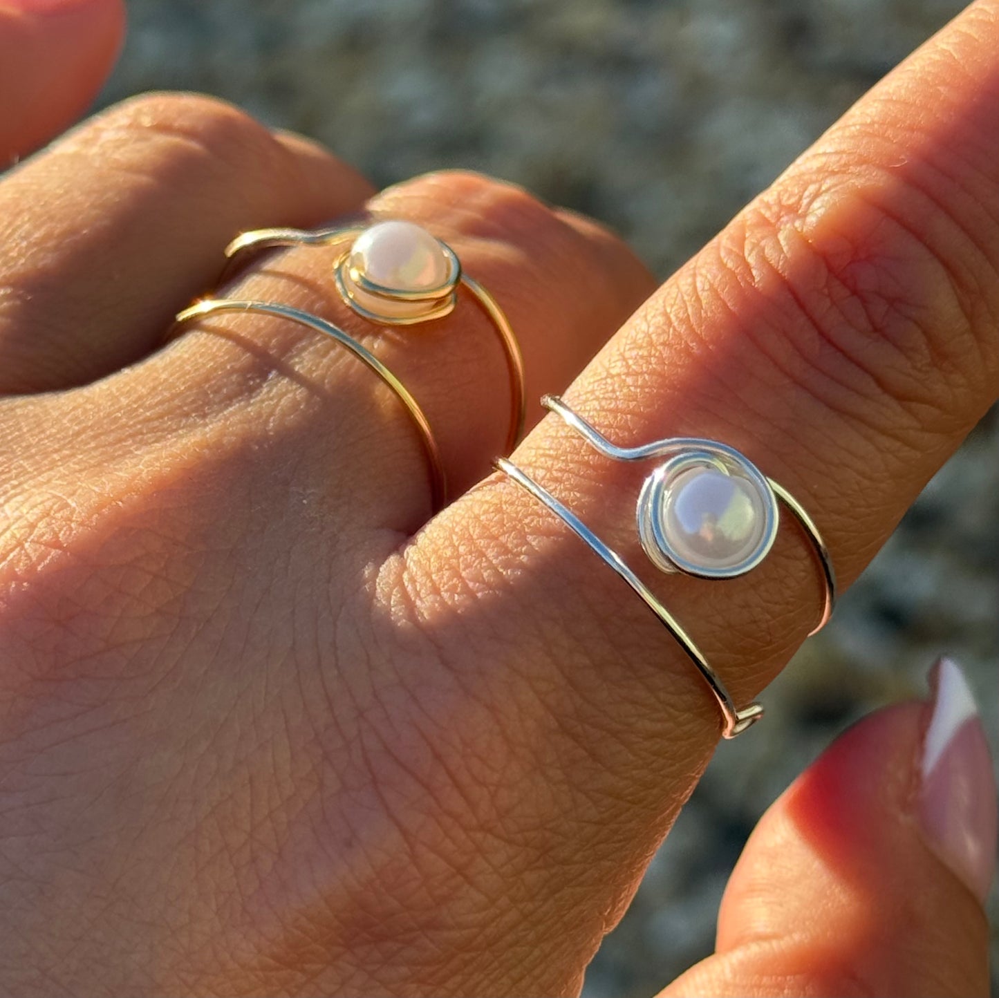 Pearl Wrap Ring