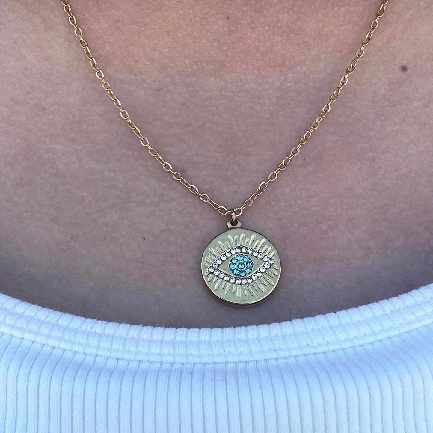 Evil Eye Charm Necklace