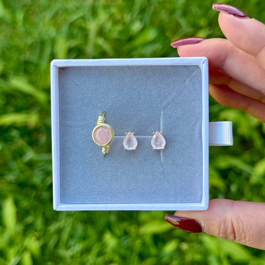 Rose Quartz Set