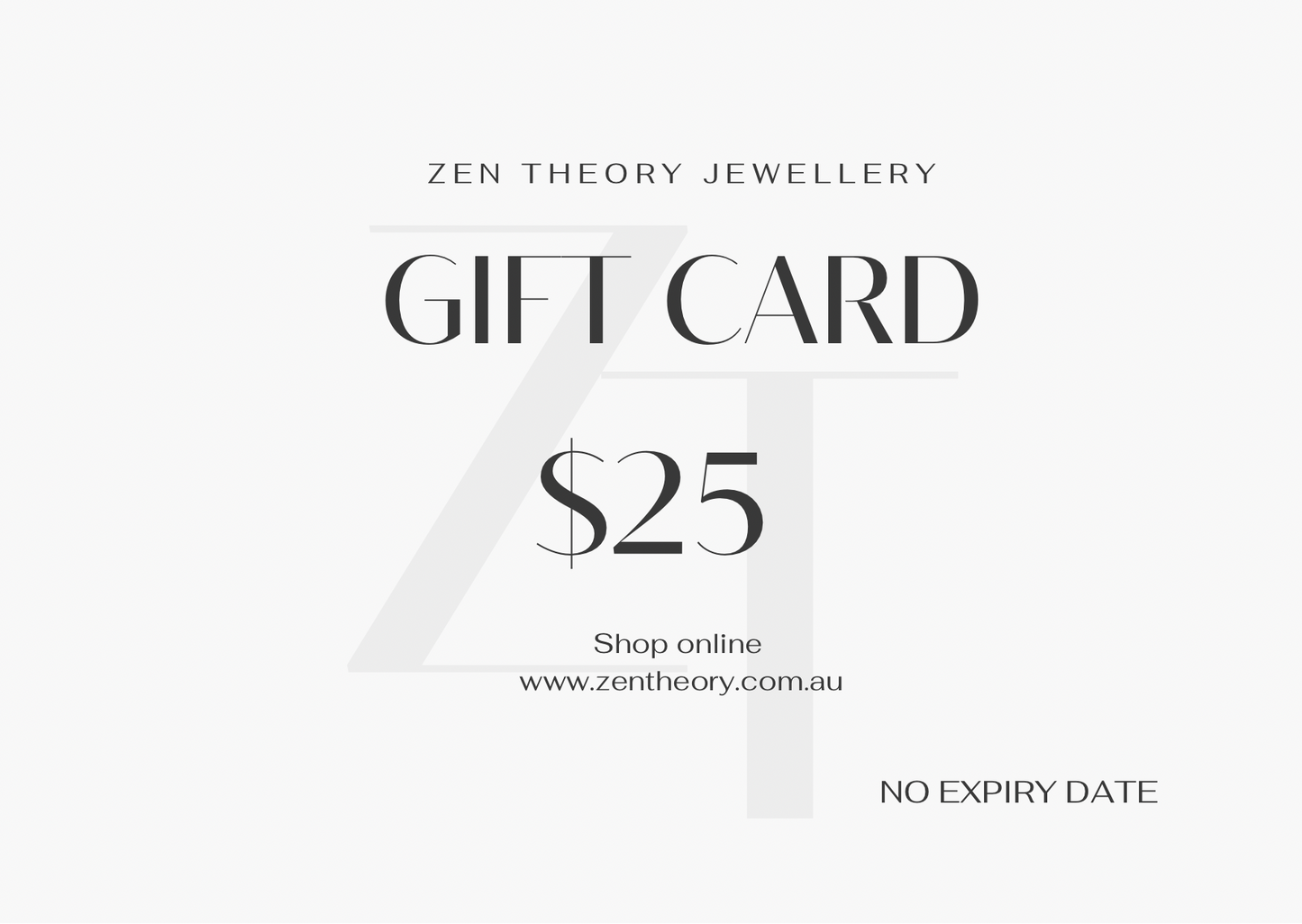 $25 Gift Card