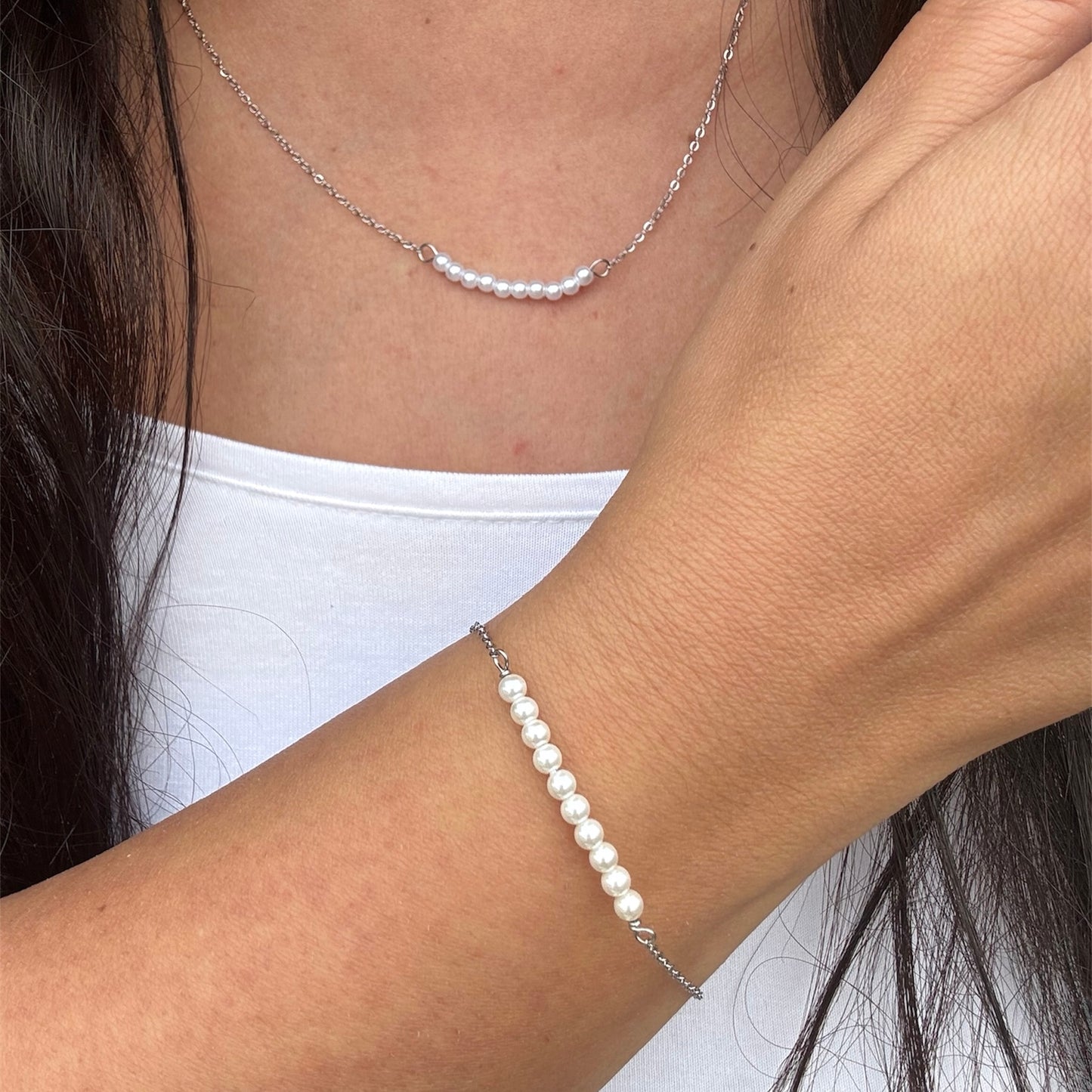 Handmade ‘Calm’ Pearl Bracelet