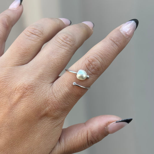 Sterling Pearl RING