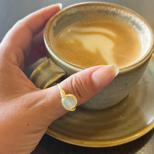 Moonstone Spirit Ring