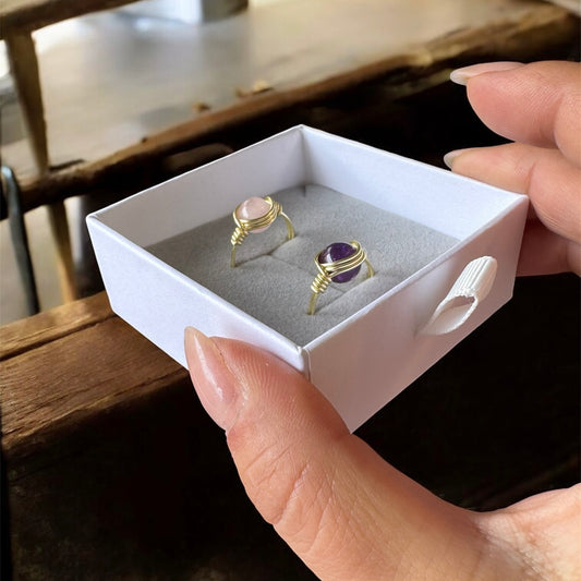 Rose Quartz Spirit Ring