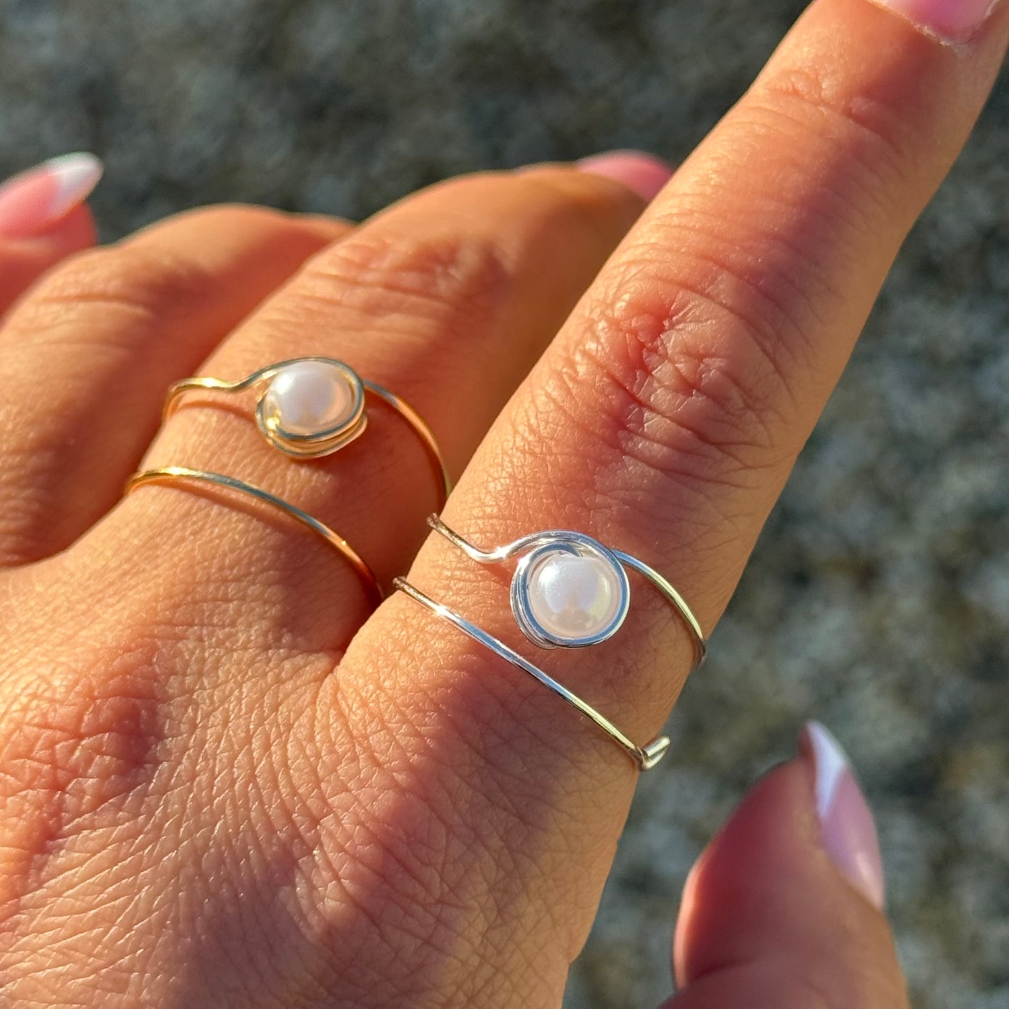 Pearl Wrap Ring