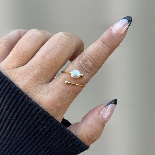 Sterling Pearl RING