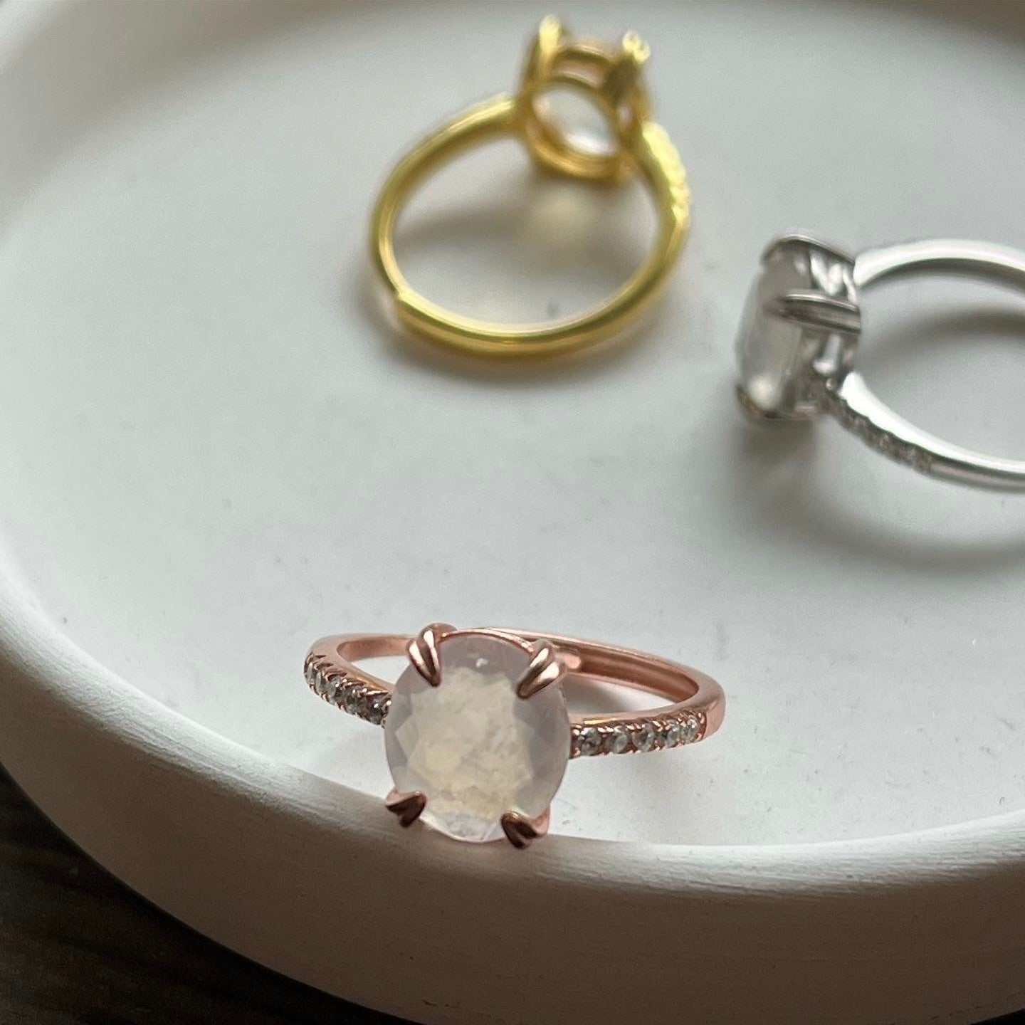 Moonstone Energy Ring