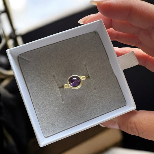 Amethyst Spirit Ring