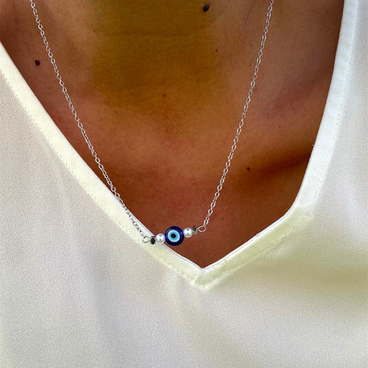 Handmade Evil Eye BEAD Necklace