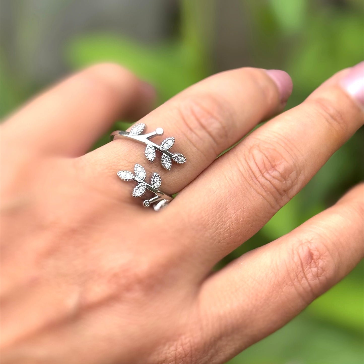 Olive Branch Ring