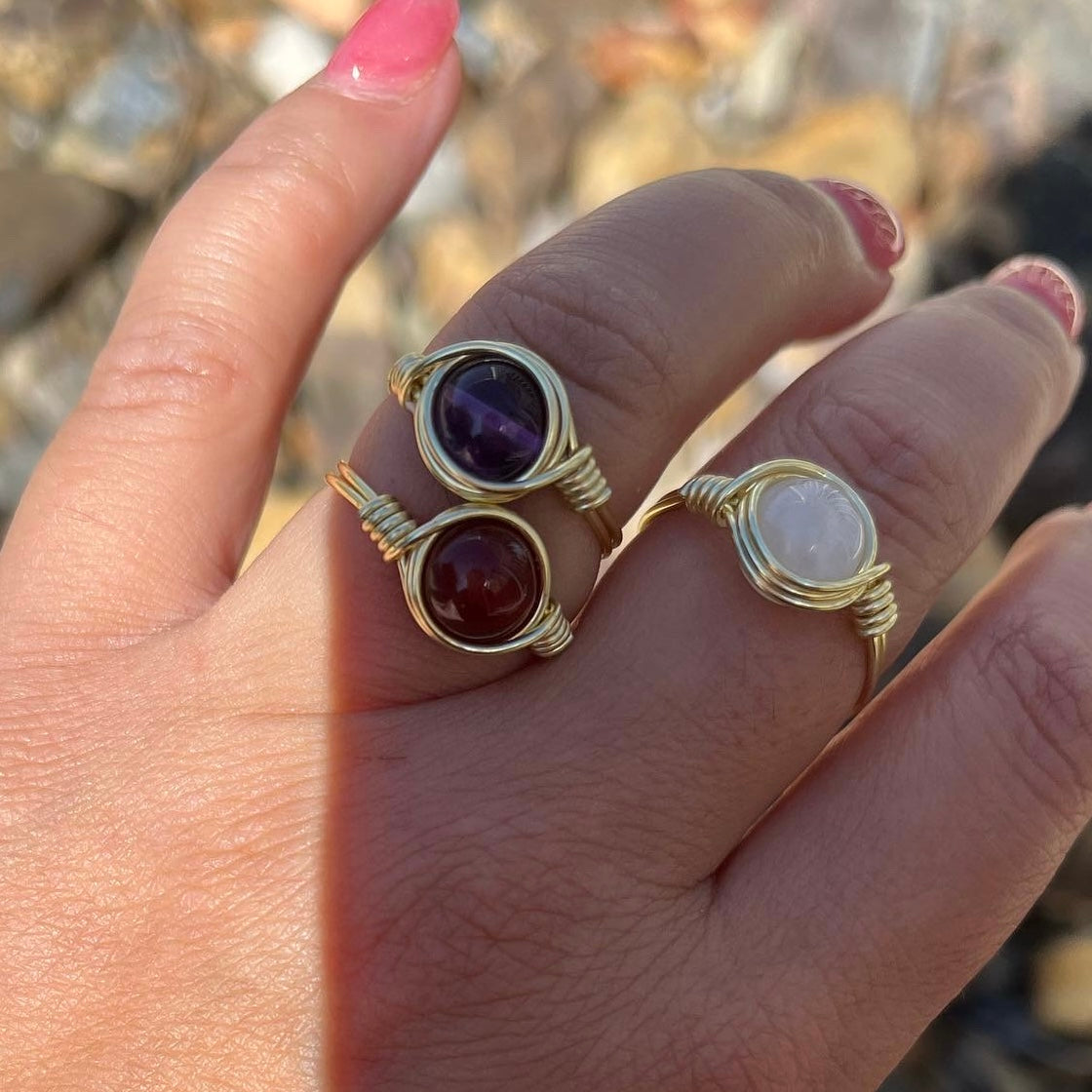 Moonstone Spirit Ring
