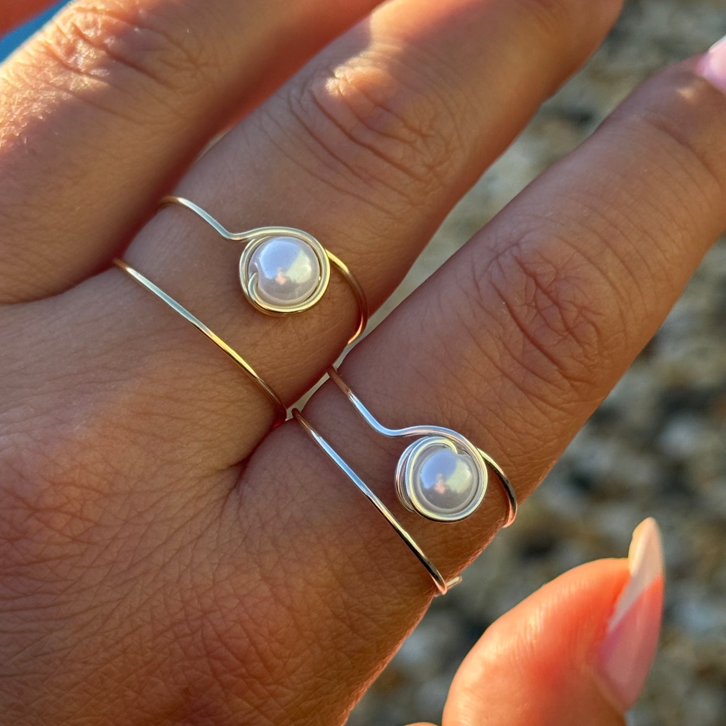Pearl Wrap Ring