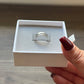 Double Band Sterling Ring