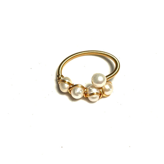 Handmade Pearl Ring