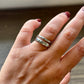 Double Band Sterling Ring