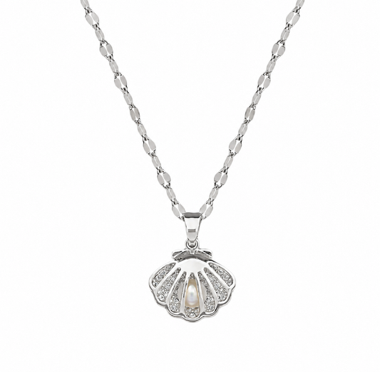 Oyster Pearl Pendant Necklace