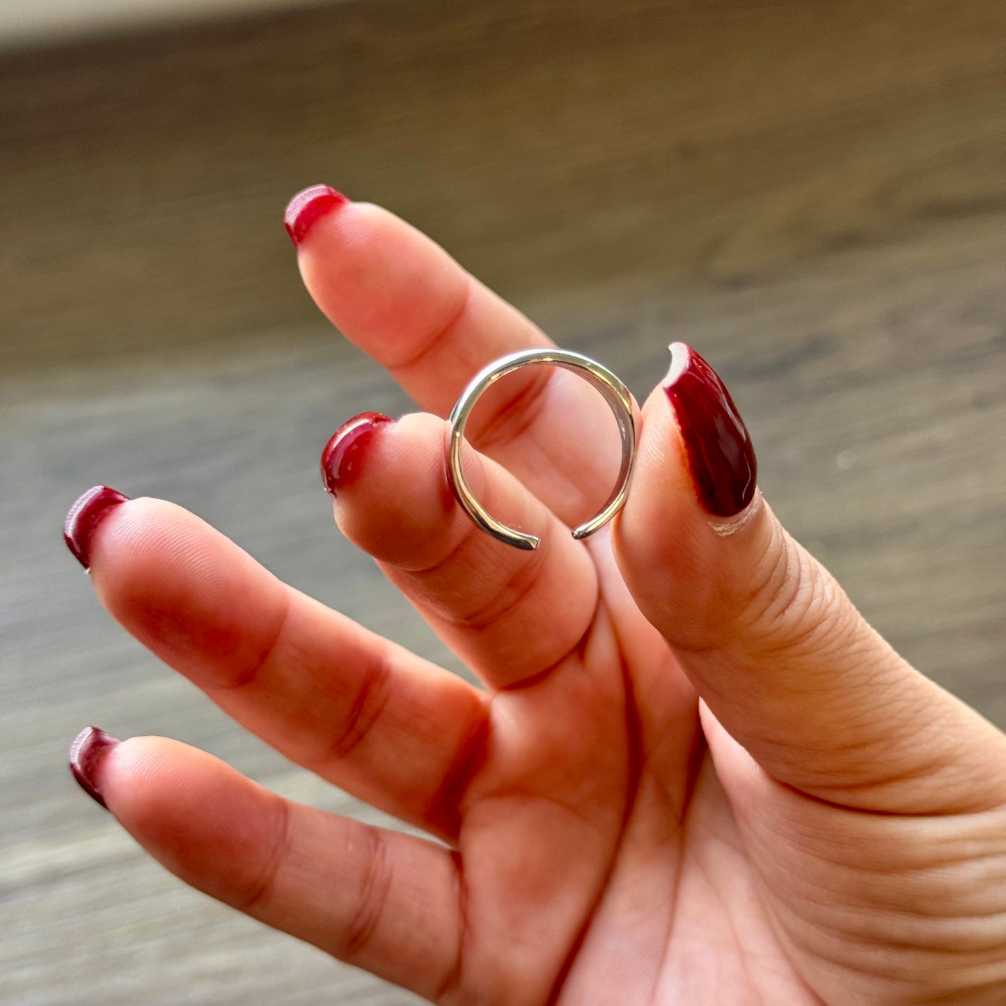 Double Band Sterling Ring