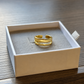 Double Band Sterling Ring