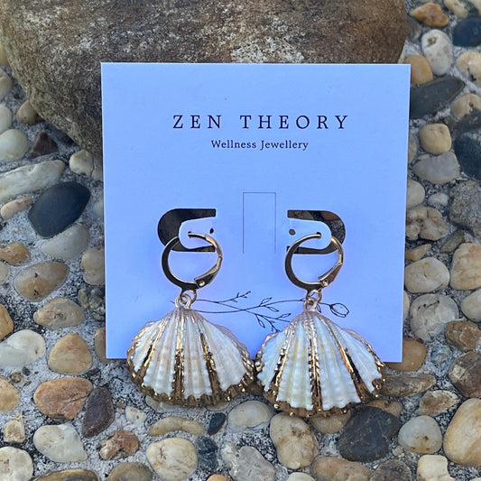 Clam Coastal Earrings