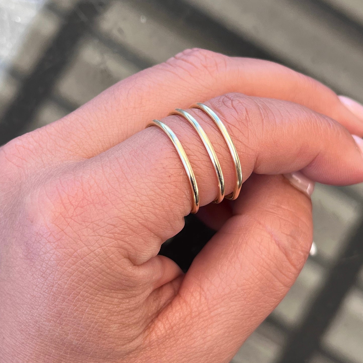 Handmade Triple Ring