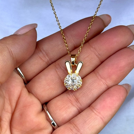 Rabbit Spinner Necklace