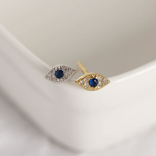 Mini Evil Eye Studs