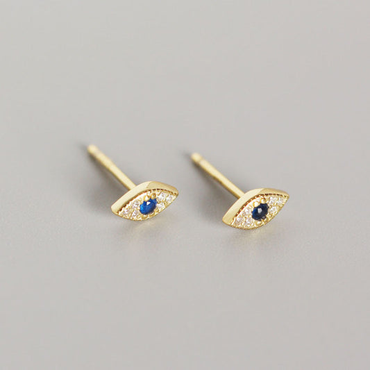 Mini Evil Eye Studs