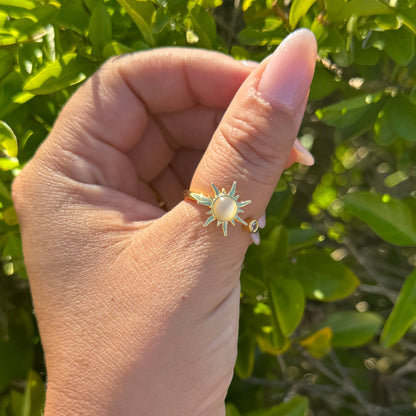 Sun Spinner Ring