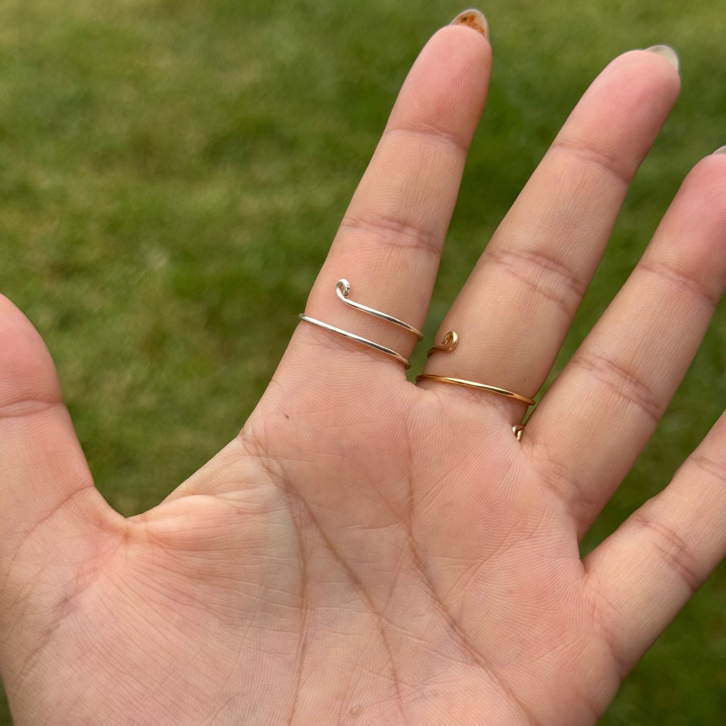 Zen Heart Pearl Ring