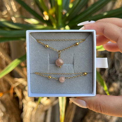Layered Sunstone SET