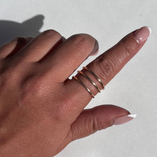 Handmade Triple Ring