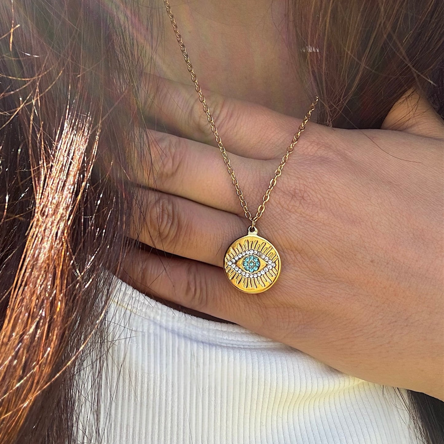 Evil Eye Charm Necklace