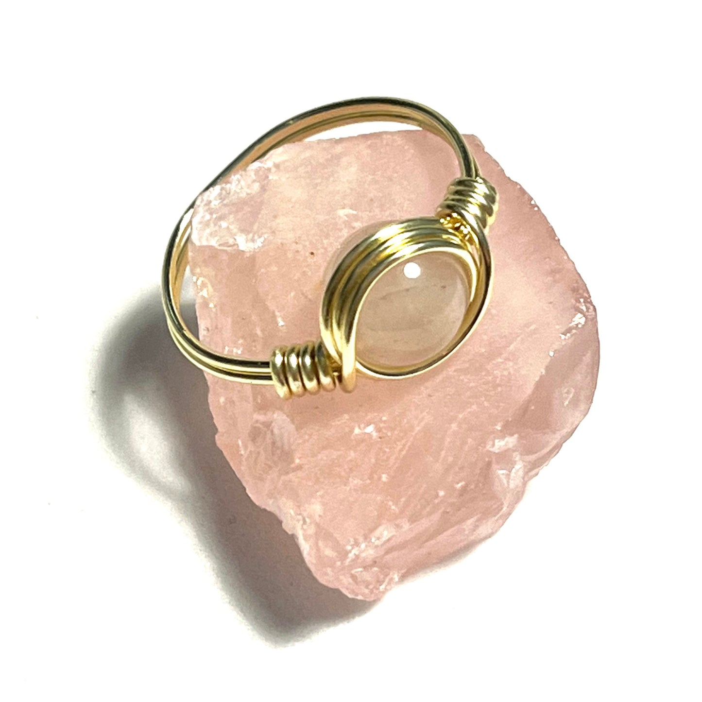 Rose Quartz Spirit Ring