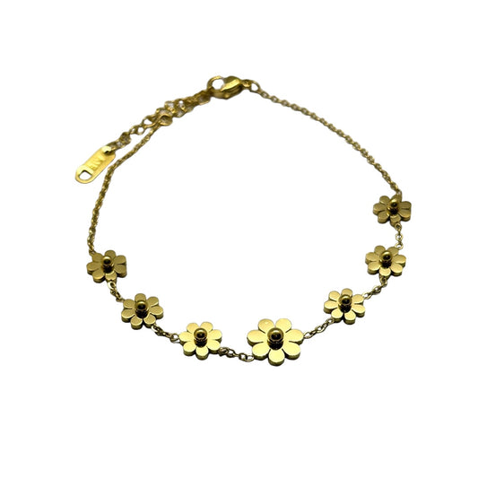 Daisy Flower Anklet