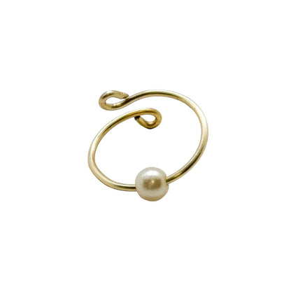 Handmade ‘Calm’ Pearl Ring