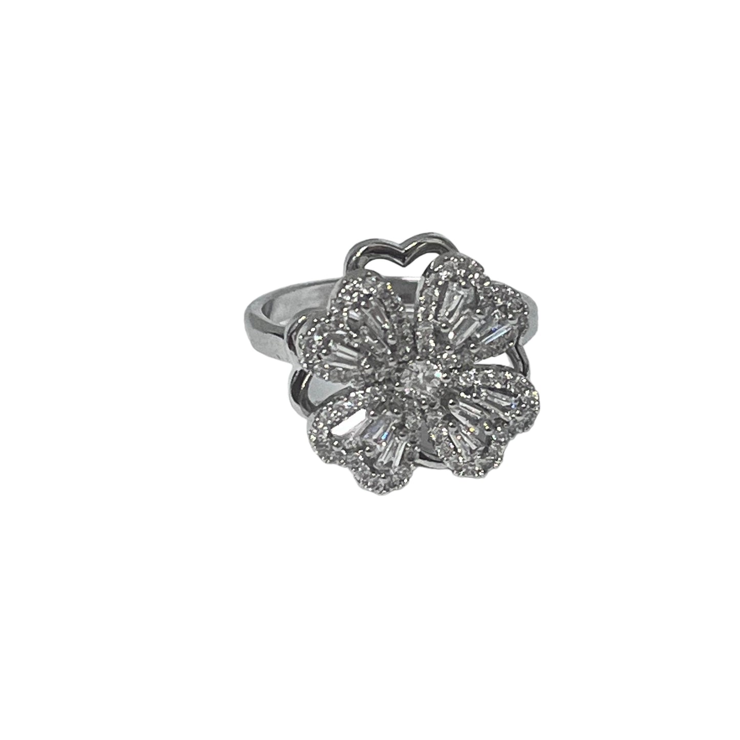 Lucky Clover Spinner Ring