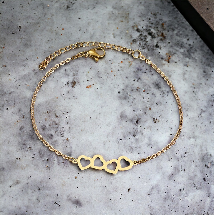 Valentina Heart Bracelet