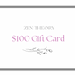 ZEN THEORY E GIFT CARDS