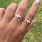 Zen Heart Pearl Ring