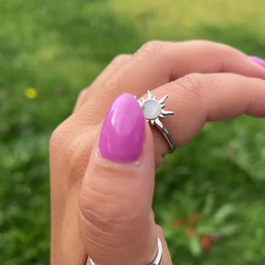 Sun Spinner Ring